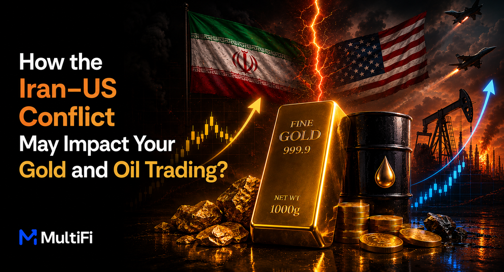 How the Iran-US Conflict May Impact Your Gold and Oil Trading?