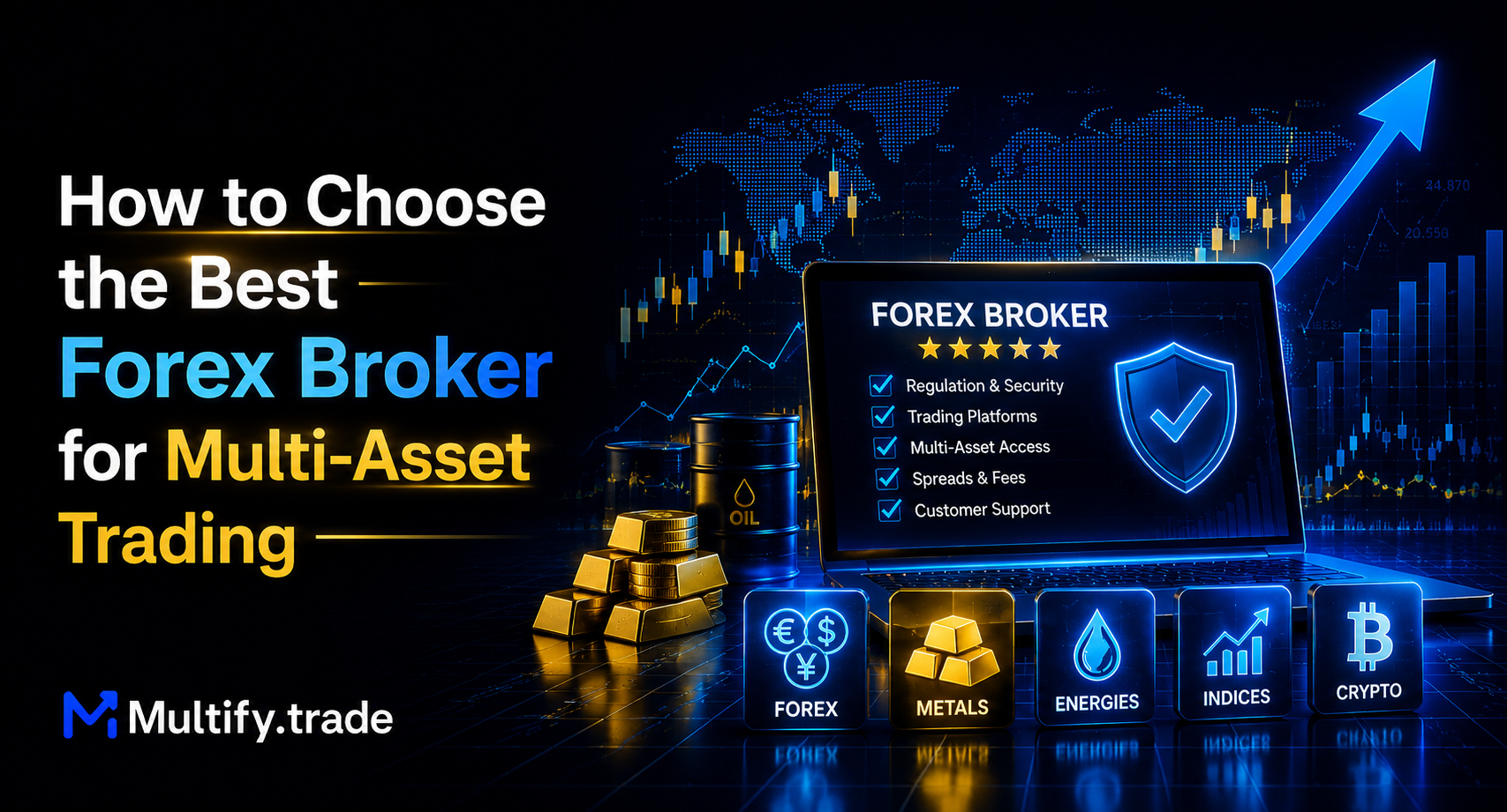 How to Choose the Best Forex Broker for Multi-Asset Trading